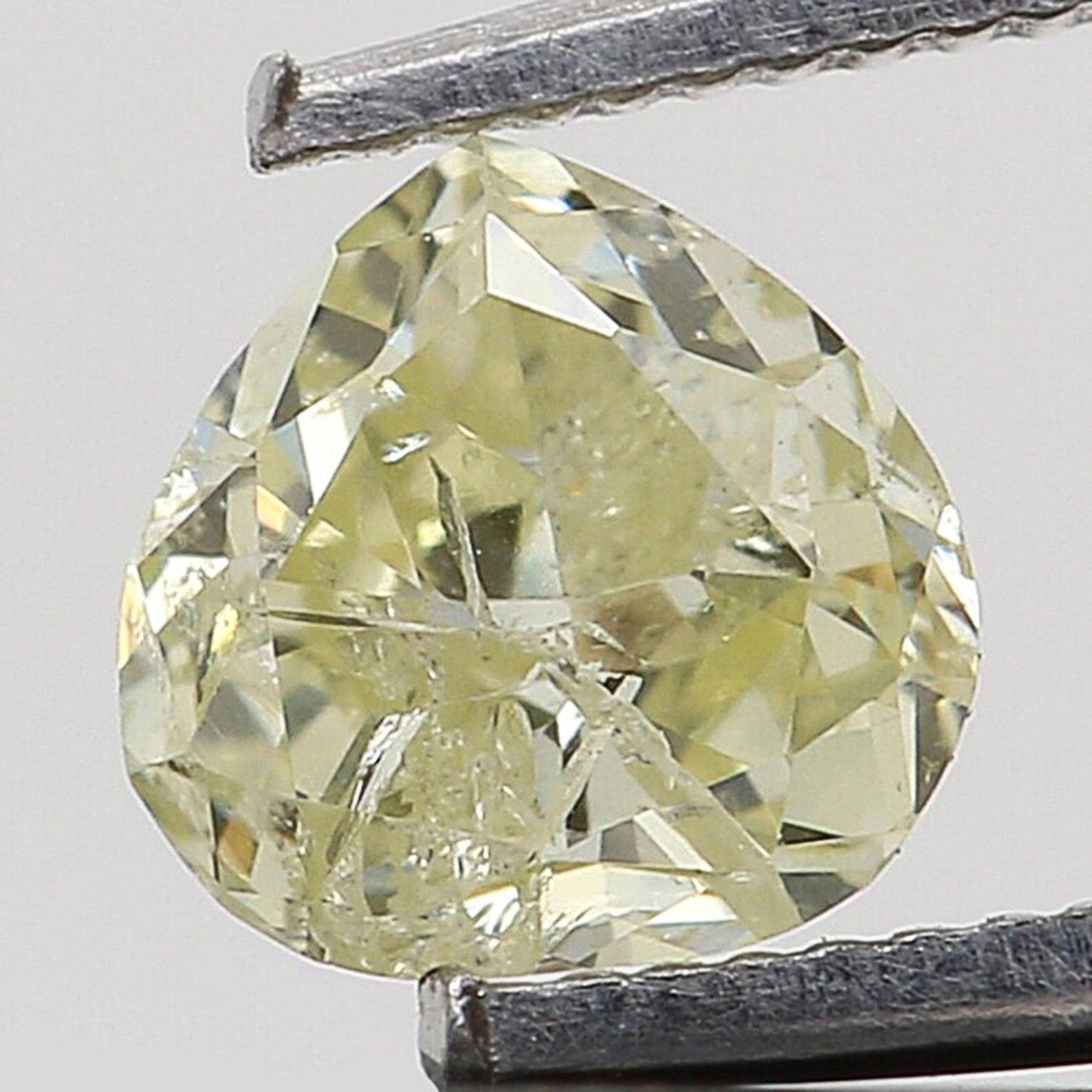 0.19 CT Natural Loose Heart Shape Diamond Yellow Color Heart Diamond 3.50 MM Natural Loose Yellow Color Heart Brilliant Cut Diamond QN8175