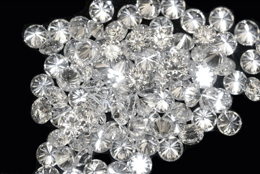 Natural Loose Diamond Round G H White Color I1 I3 Clarity 50 pieces 2.50 MM 100% Real Diamond