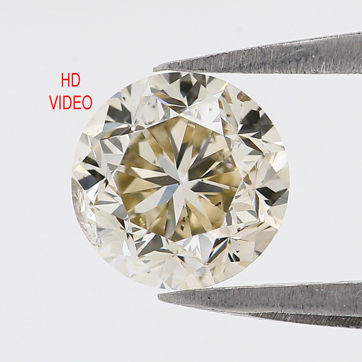 Natural Loose Round Brilliant Cut Diamond White - J Color 1.04 CT 6.14 MM Round Shape Brilliant Cut Diamond L2618