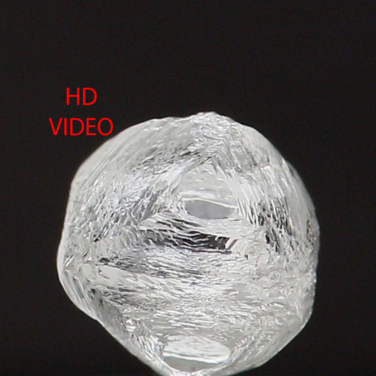0.96 CT Natural Loose Rough Shape Diamond White-F Color Rough Cut Diamond 5.45 MM Natural White-F Diamond Rough Irregular Cut Diamond QL2473