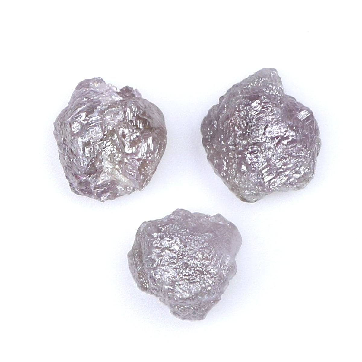 1.90 CT Natural Loose Rough Shape Diamond Grey Color Rough Cut Diamond 4.70 MM Natural Loose Grey Color Rough Irregular Cut Diamond LQ9883