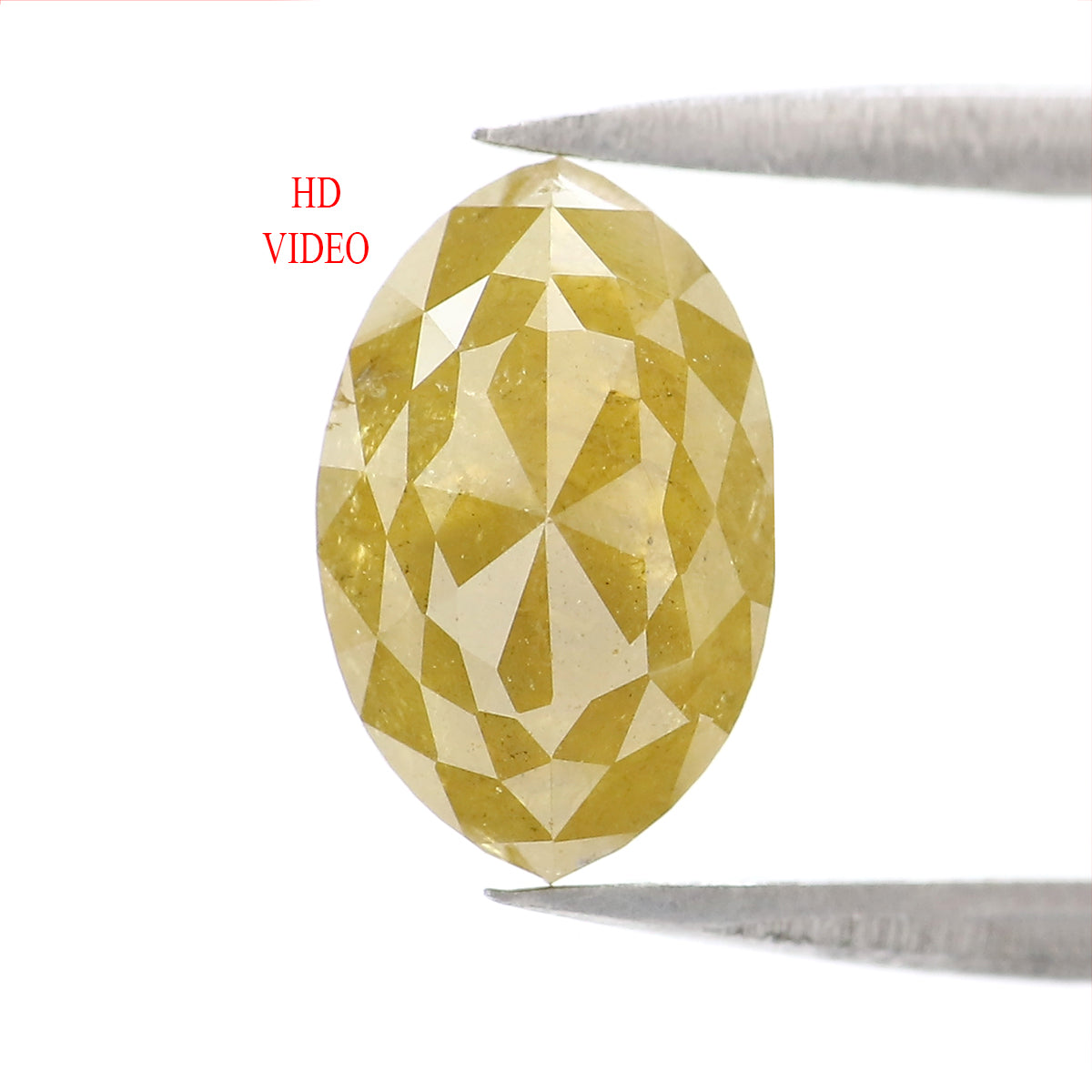 Natural Loose Marquise Diamond Yellow Color 2.04 CT 9.60 MM Marquise Shape Rose Cut Diamond KDL2127