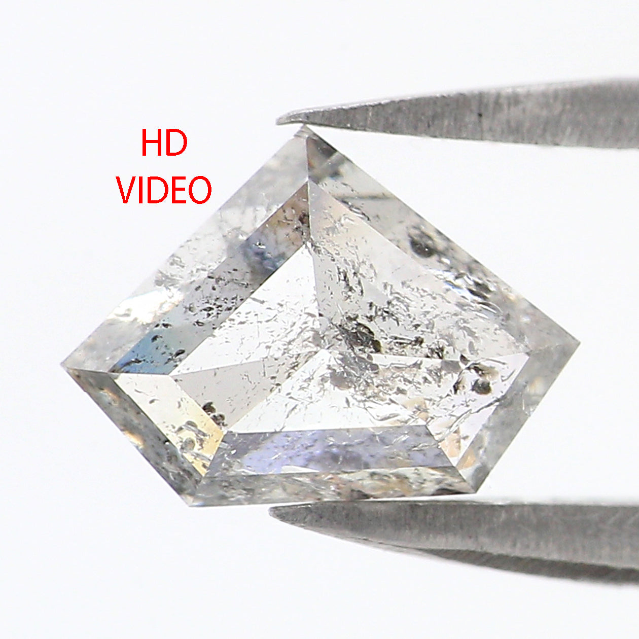 Natural Loose Shield Diamond White-G Color 1.19 CT 5.95 MM Shield Shape Rose Cut Diamond L2605