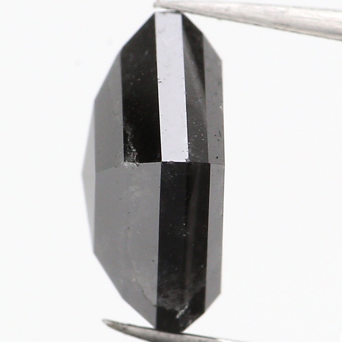 2.28 Ct Natural Loose Pentagon Shape Diamond Black Color Pentagon Diamond 8.75 MM Natural Loose Diamond Black Pentagon Cut Diamond QL870