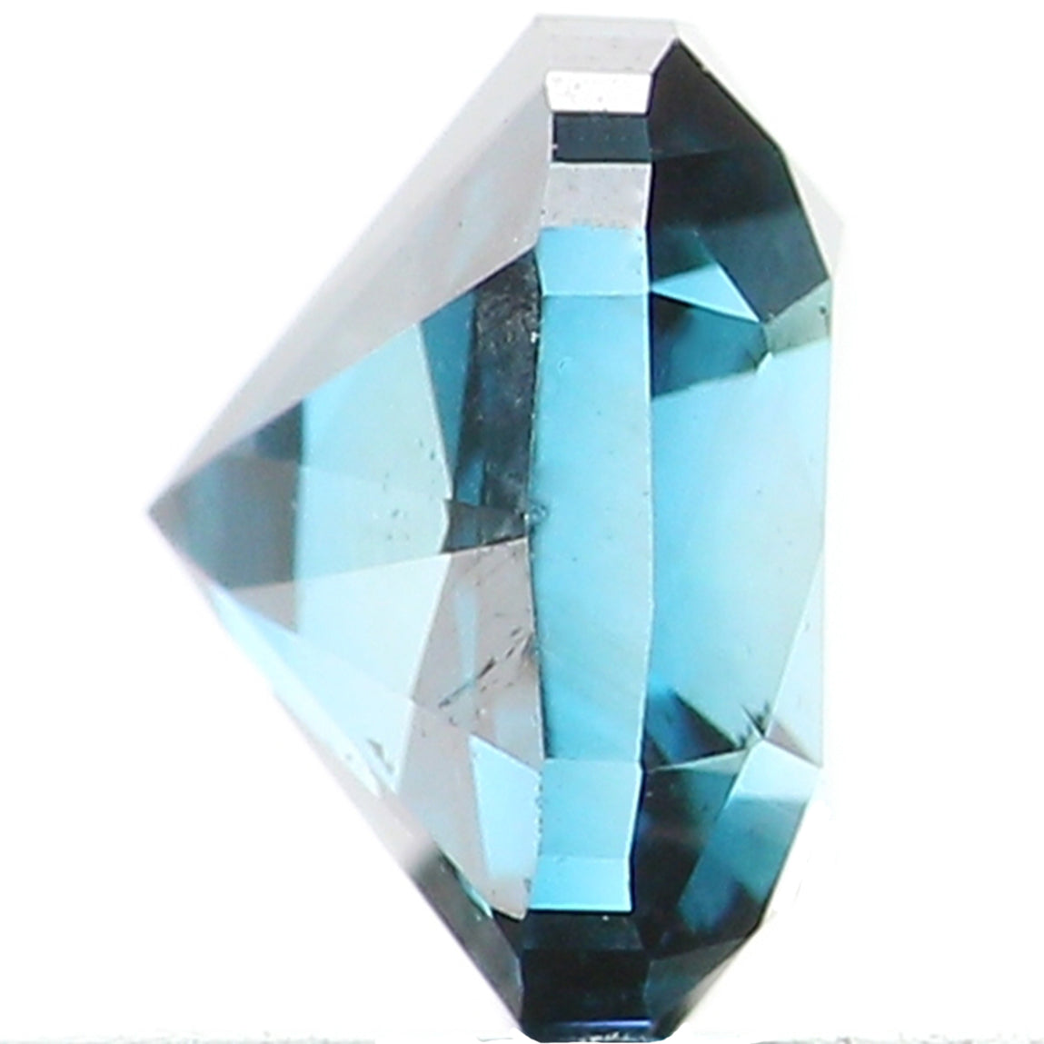 0.41 Ct Natural Loose Diamond, Cushion Diamond, Blue Diamond, Polished Diamond, Brilliant Cut Diamond, Rustic Diamond, Antique Diamond L860