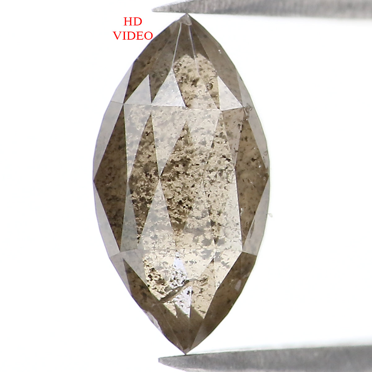 1.35 CT Natural Loose Marquise Shape Diamond Light Brown Color Marquise Cut Diamond 9.95 MM Natural Loose Marquise Rose Cut Diamond QL1650