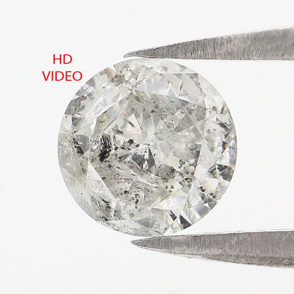 1.00 Ct Natural Loose Round Shape Diamond White - H Color Round Cut Diamond 6.40 MM Natural Loose Diamond Round Brilliant Cut Diamond LQ2664