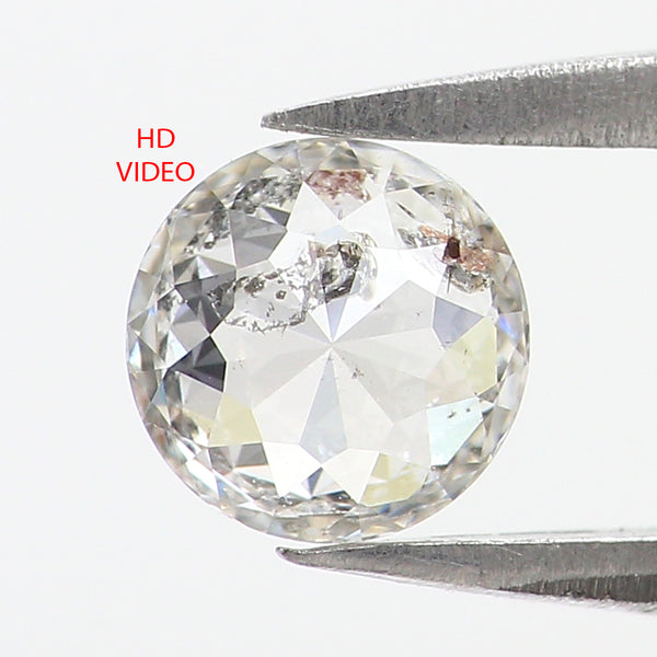Natural Loose Round Rose Cut Diamond White - G Color 0.63 CT 5.41 MM Round Shape Rose Cut Diamond KDL2684