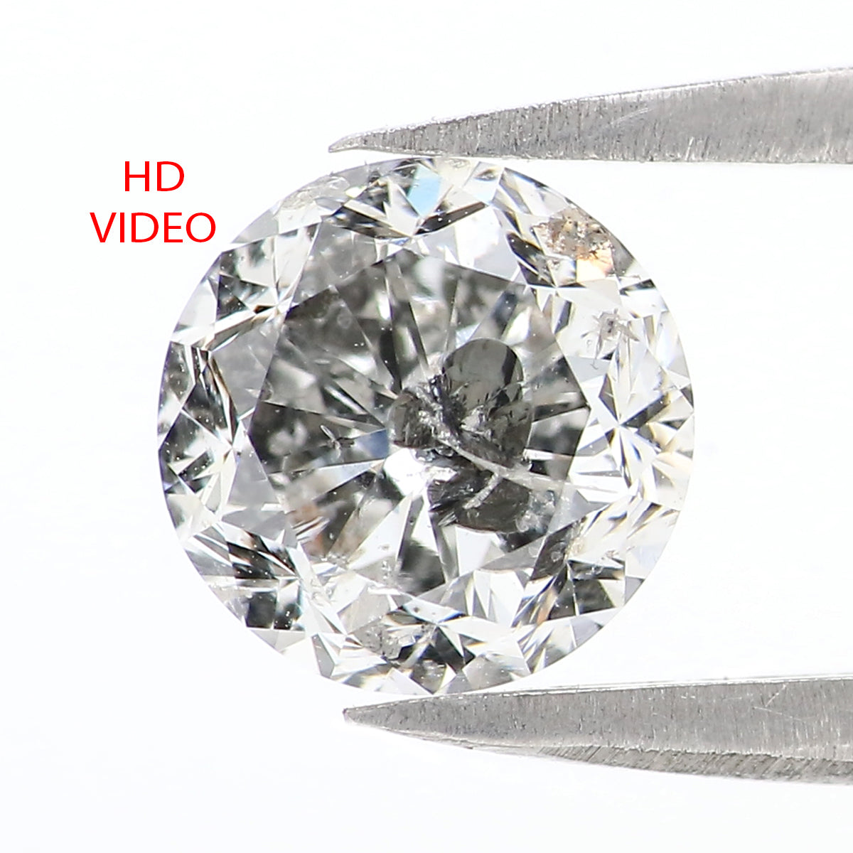 1.55 Ct Natural Loose Round Shape Diamond White - F Color Round Cut Diamond 7.05 MM Natural Loose Diamond Round Brilliant Cut Diamond QL2650