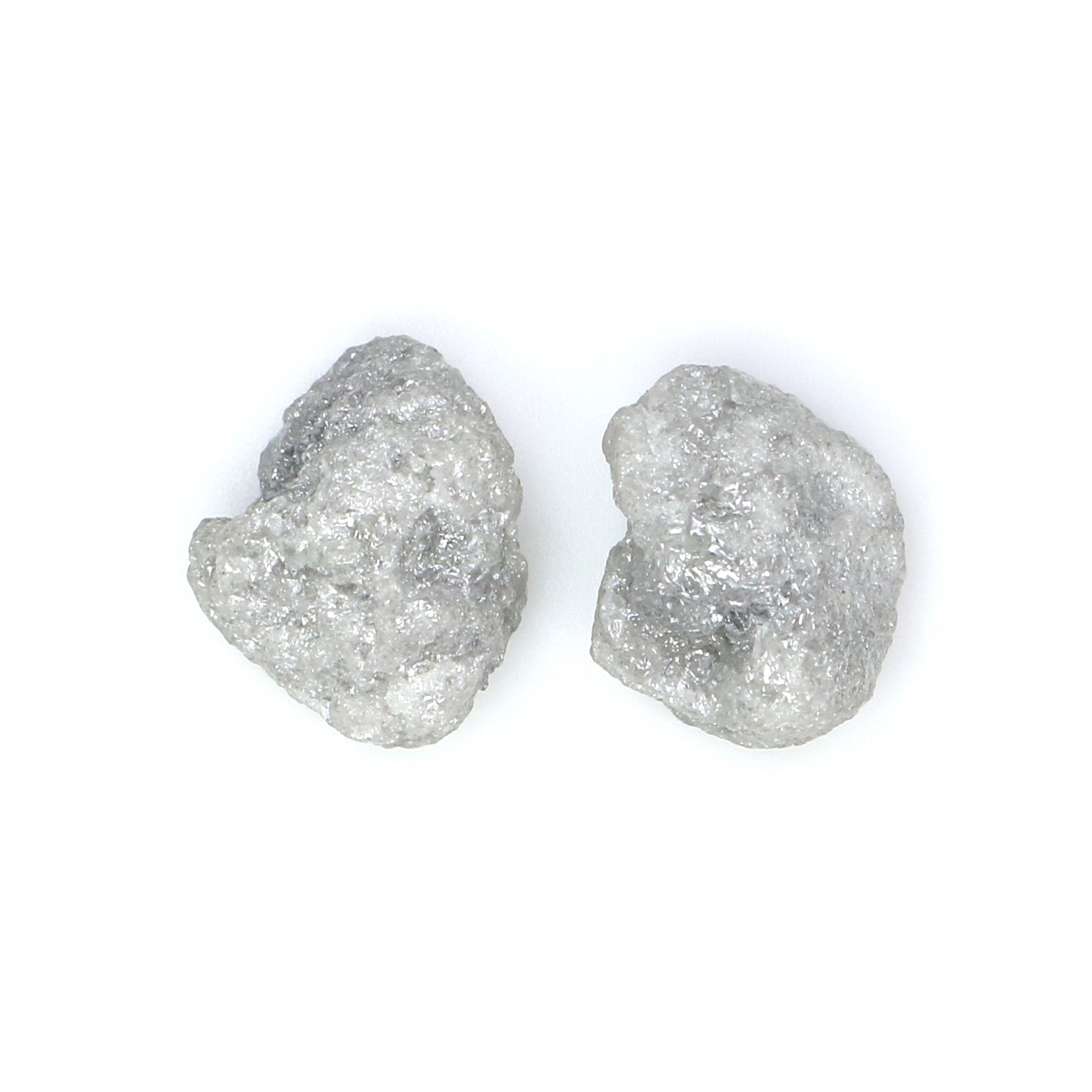 6.41 CT Natural Loose Rough Shape Diamond Grey Color Rough Diamond 10.00 MM Natural Loose Grey Diamond Rough Irregular Cut Diamond LQ2638
