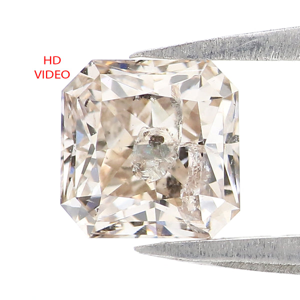 1.43 CT Natural Loose Radiant Shape Diamond White - I Color Radiant Cut Diamond 5.95 MM Natural Loose Radiant Brilliant Cut Diamond QL2662