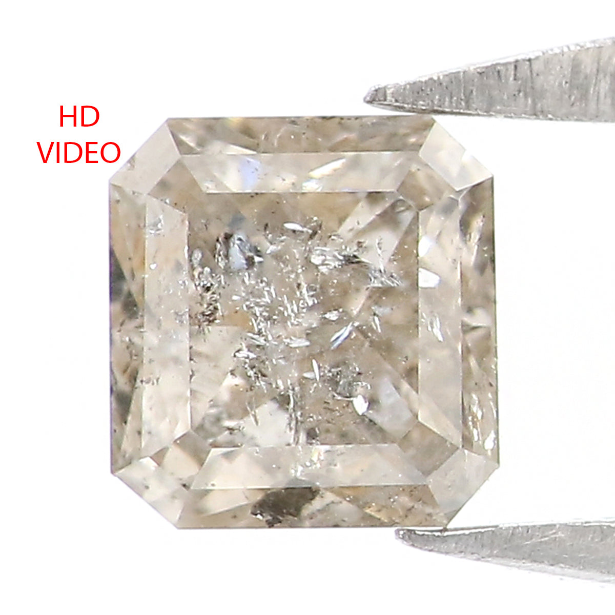 0.47 CT Natural Loose Radiant Shape Diamond White l Color Radiant Diamond 4.10 MM Natural Loose Diamond Radiant Rose Cut Diamond KQ1833