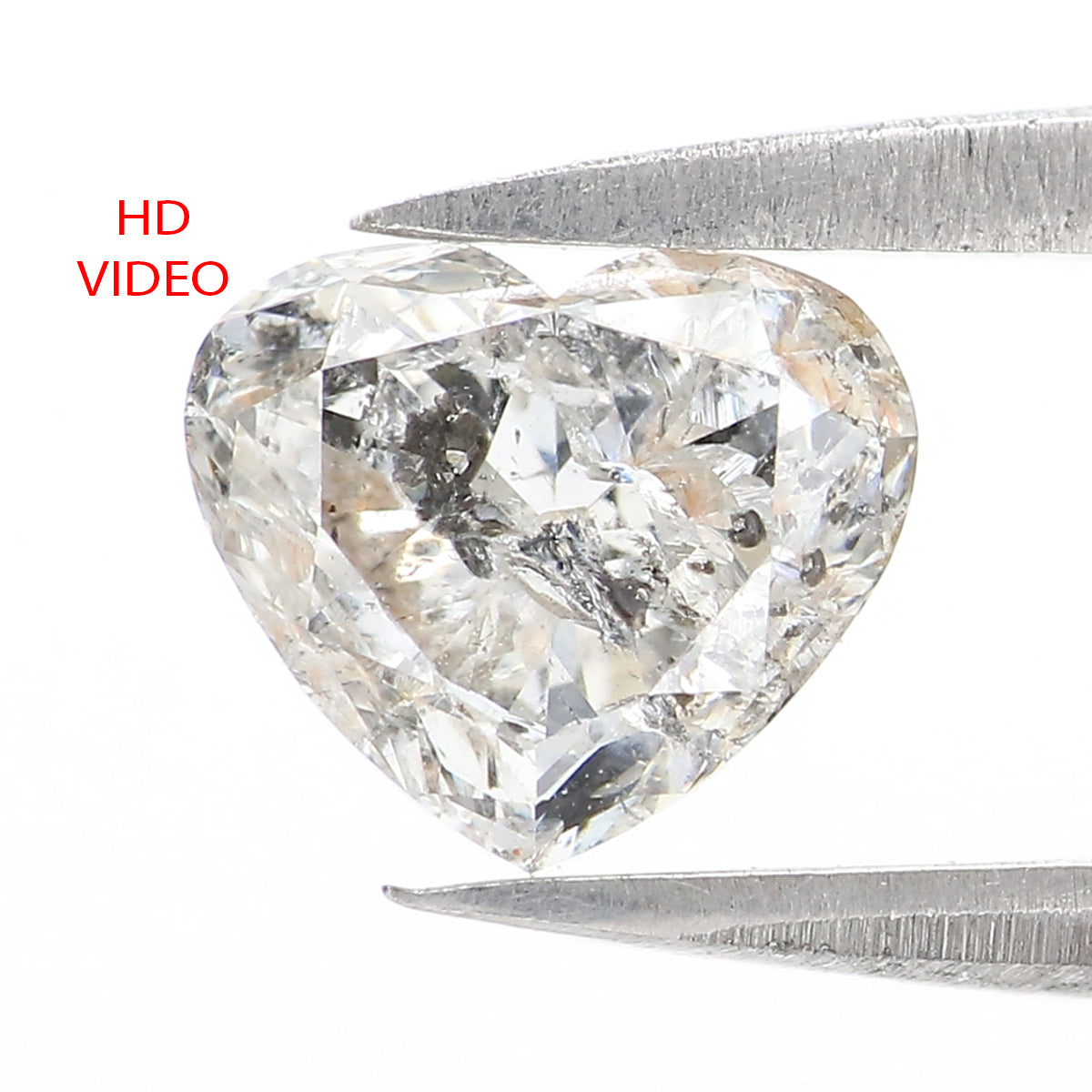 1.44 CT Natural Loose Heart Shape Diamond White - G Heart Cut Diamond 6.40 MM Natural White - G Color Heart Brilliant Cut Diamond QL2629