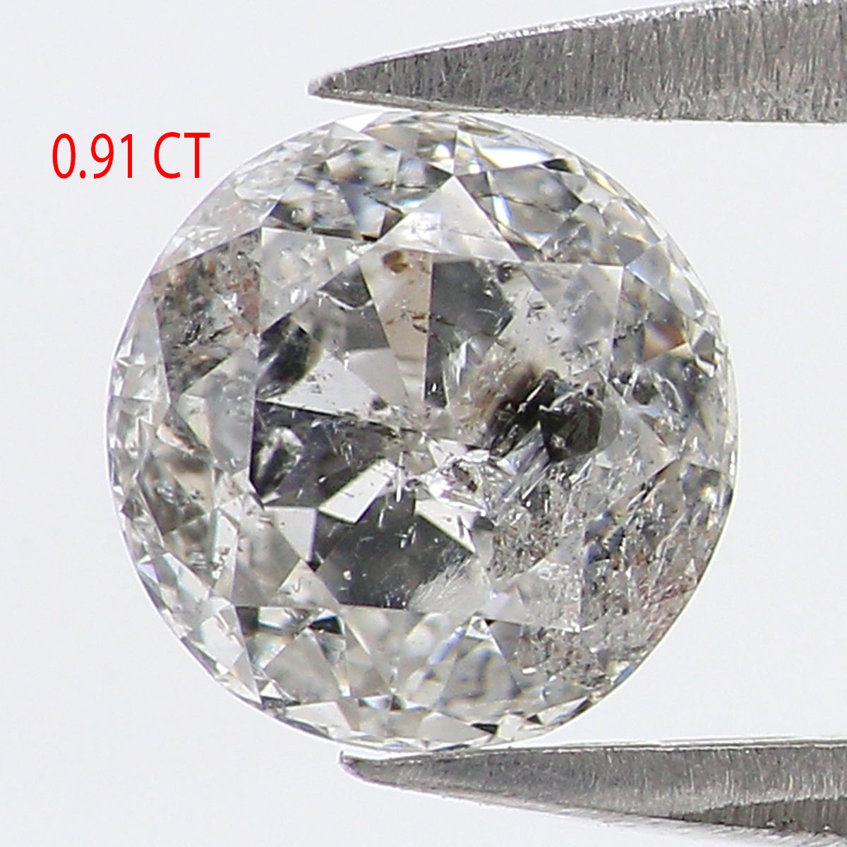 Natural Loose Round Rose Cut Diamond White - G Color 0.91 CT 5.79 MM Round Shape Rose Cut Diamond L2617