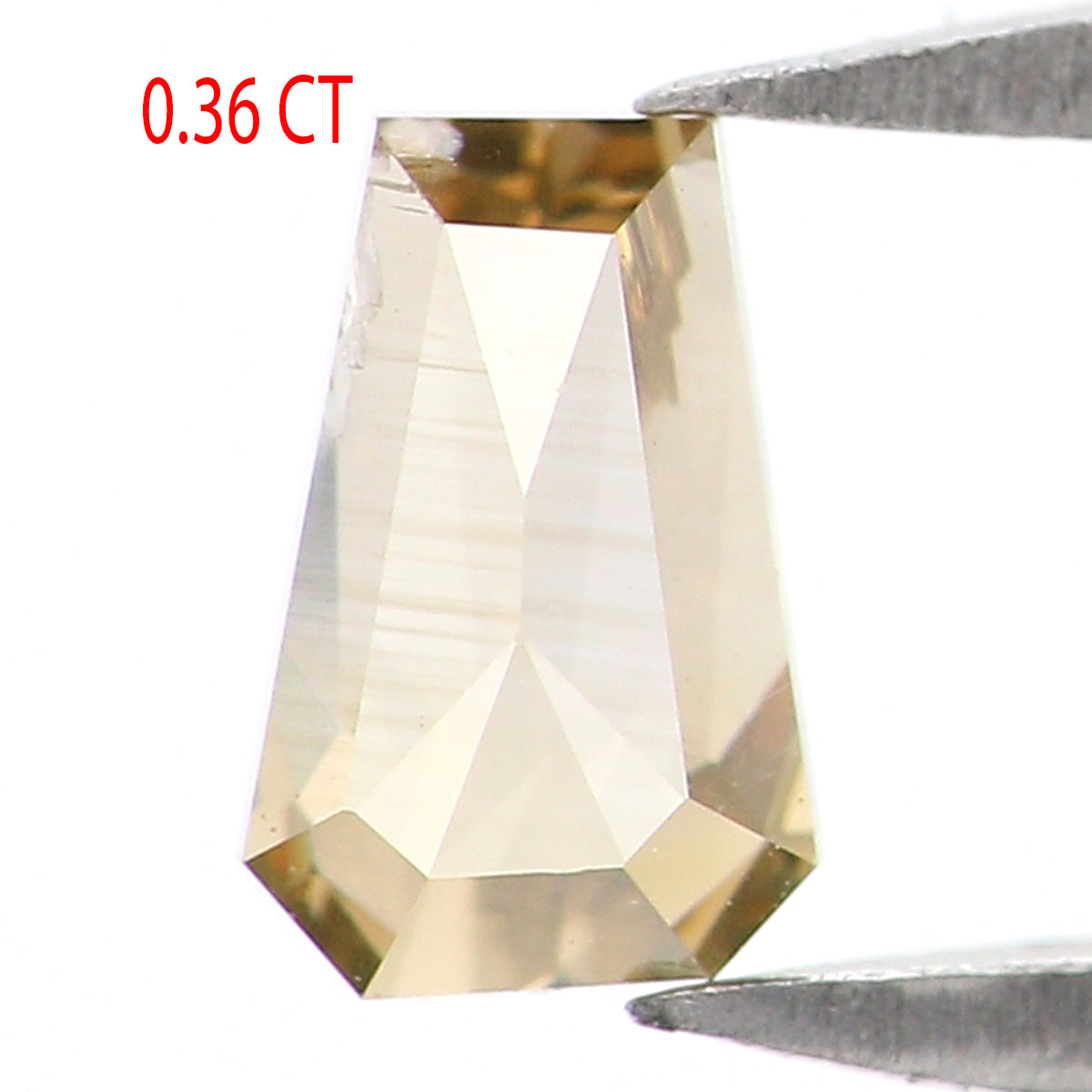 0.36 CT Natural Loose Antique Shape Diamond Brown Color Antique Cut Diamond 5.10 MM Natural Loose Brown Color Antique Rose Cut Diamond KQ604