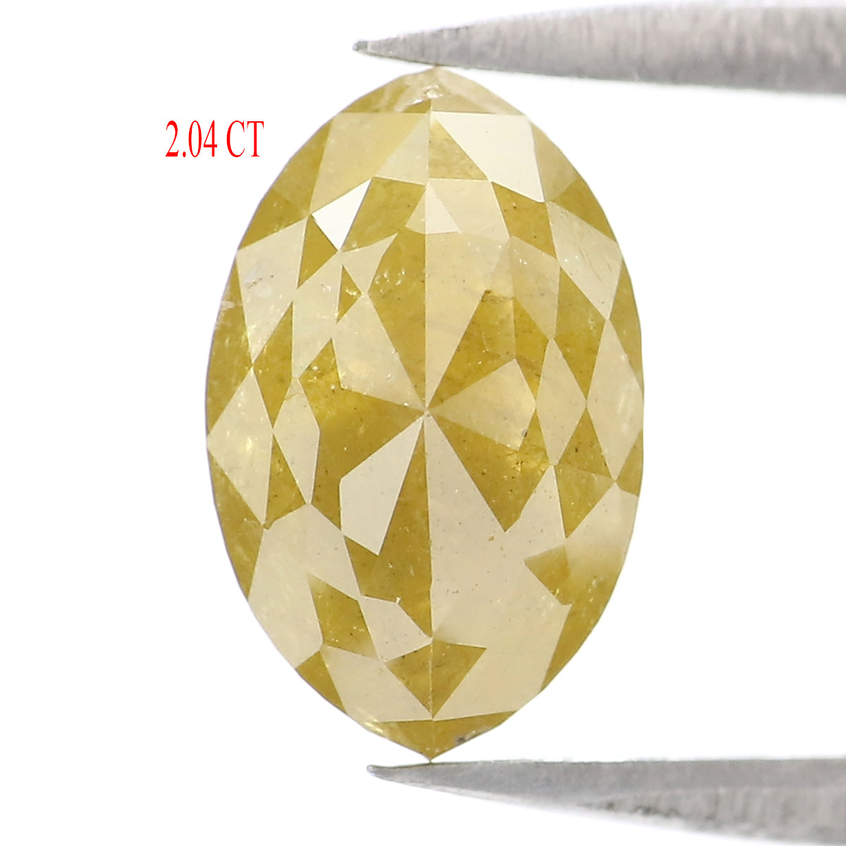 Natural Loose Marquise Diamond Yellow Color 2.04 CT 9.60 MM Marquise Shape Rose Cut Diamond KDL2127