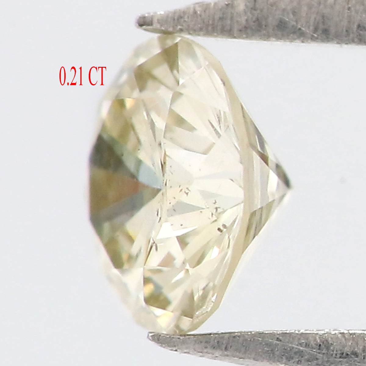 0.21 Ct Natural Loose Round Shape Diamond White - J Color Round Diamond 3.80 MM Natural Loose White Color Round Brilliant Cut Diamond LQ2063