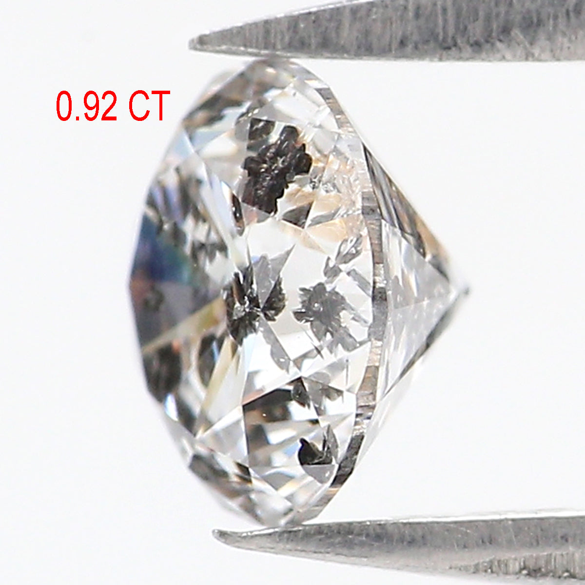 Natural Loose Round Brilliant Cut Diamond White - E Color 0.92 CT 6.00 MM Round Shape Brilliant Cut Diamond L2610