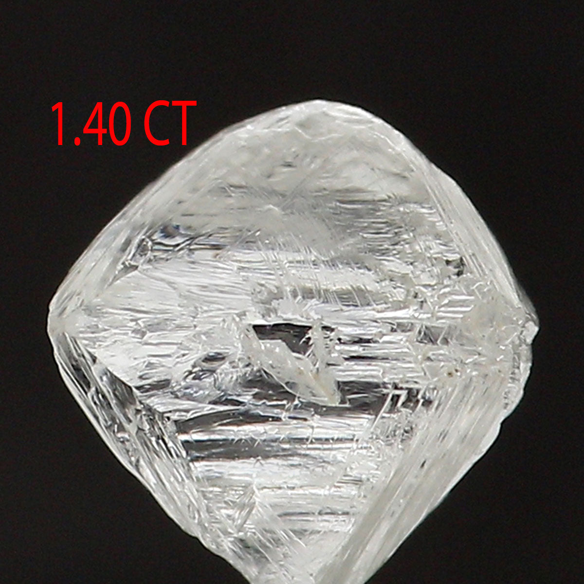 Natural Loose Rough White-F Color Diamond 1.40 CT 6.86 MM Rough Irregular Cut Diamond KDL2496