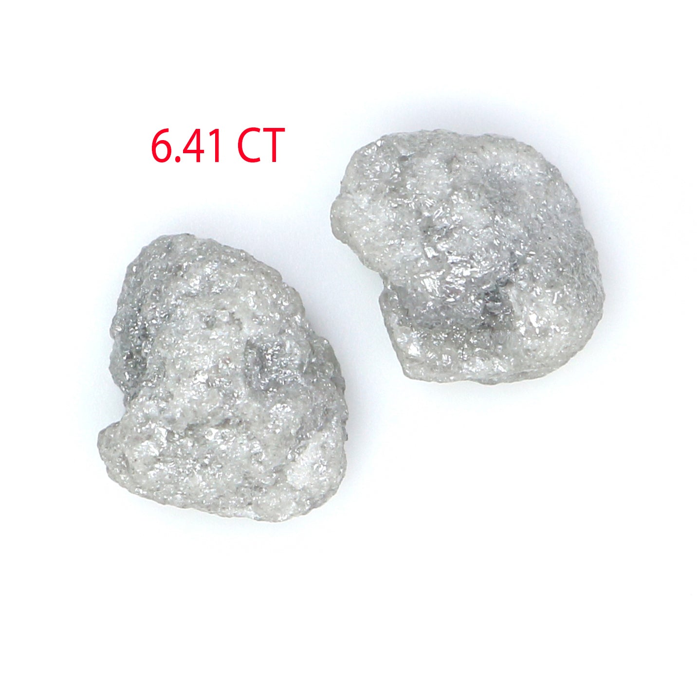 6.41 CT Natural Loose Rough Shape Diamond Grey Color Rough Diamond 10.00 MM Natural Loose Grey Diamond Rough Irregular Cut Diamond LQ2638