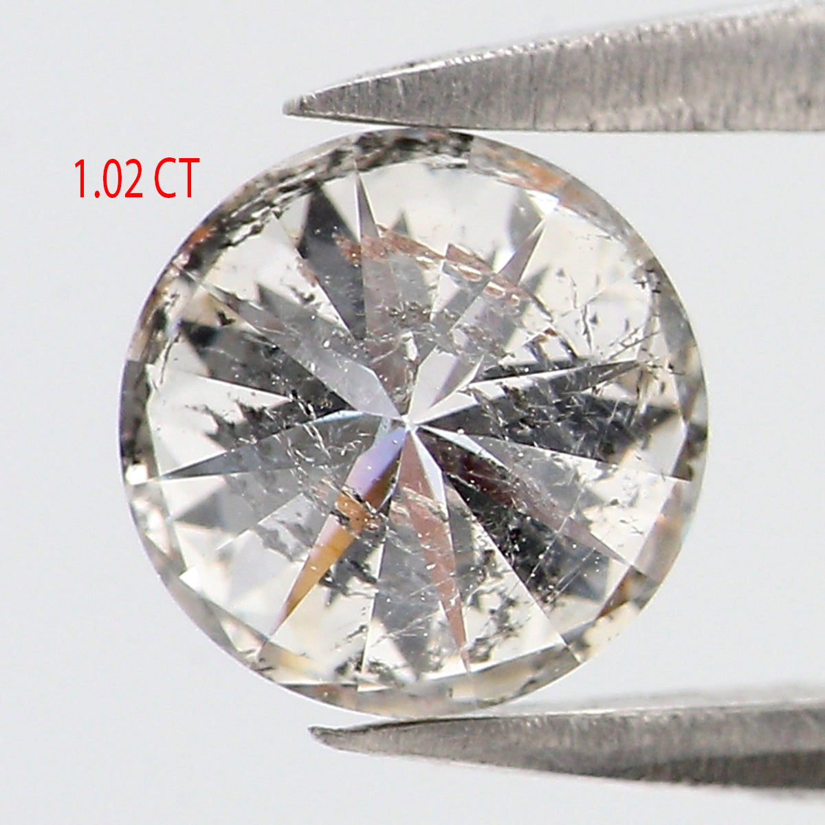 Natural Loose Round Brilliant Cut Diamond White - G Color 1.02 CT 6.06 MM Round Shape Brilliant Cut Diamond L2641