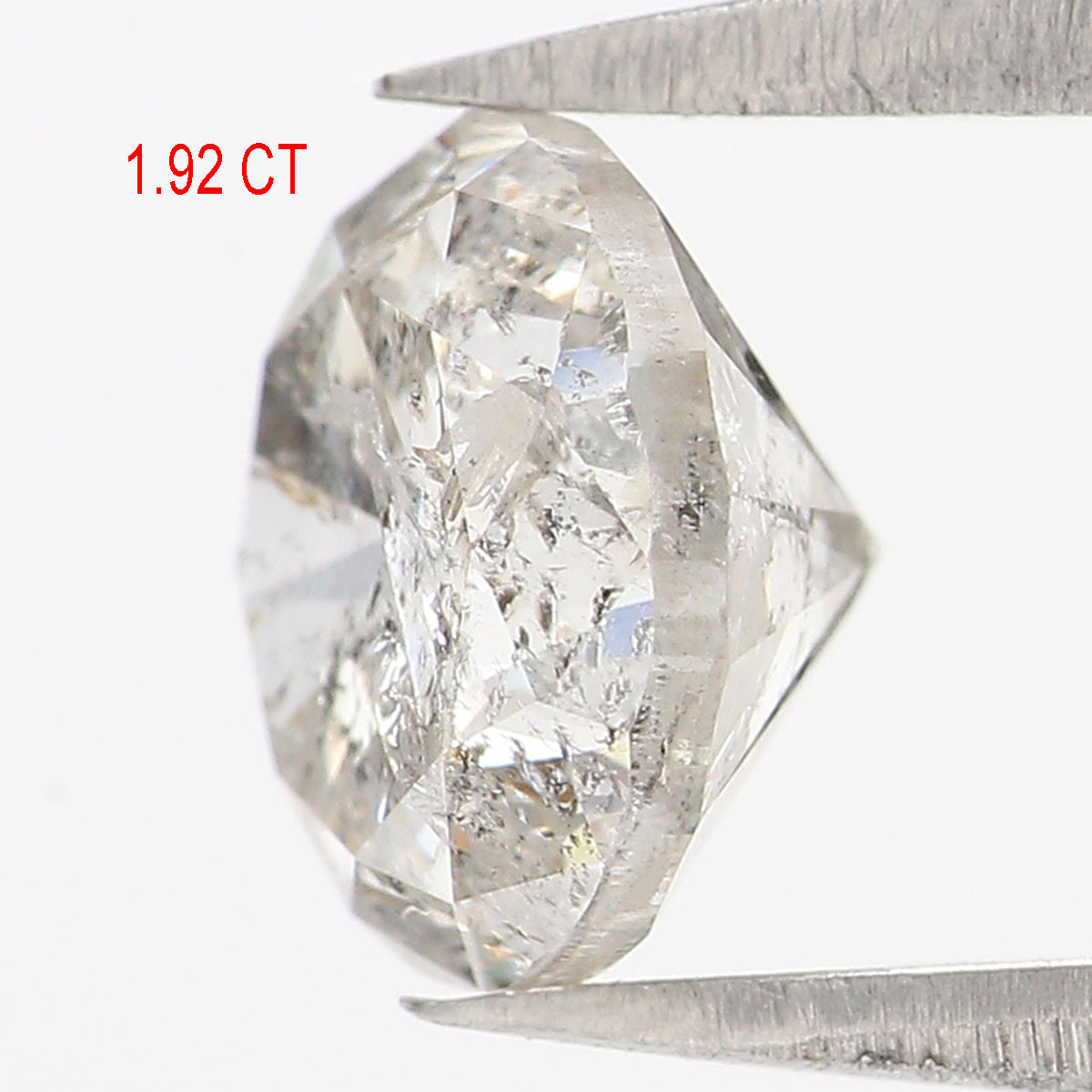 Natural Loose Round Brilliant Cut Diamond White - G Color 1.92 CT 7.40 MM Round Shape Brilliant Cut Diamond KDL2660