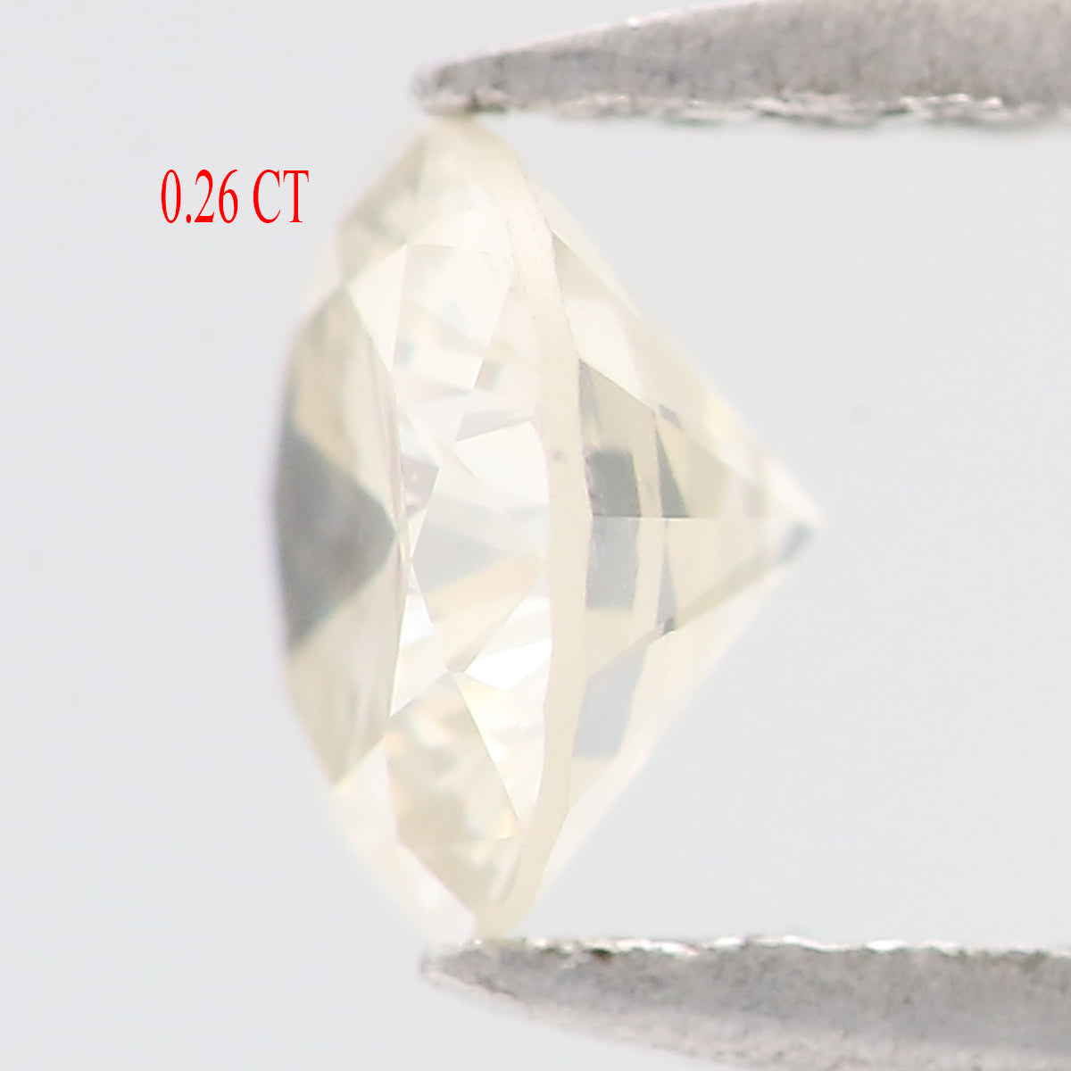 Natural Loose Round Brilliant Cut Diamond White - I Color 0.26 CT 4.10 MM Round Shape Brilliant Cut Diamond L2099