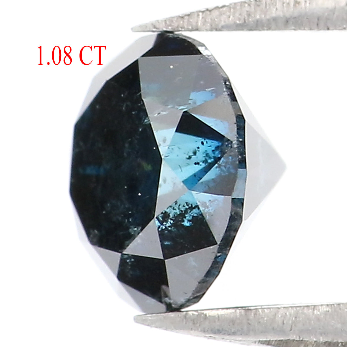 Natural Loose Round Blue Color Diamond 1.08 CT 6.10 MM Round Shape Brilliant Cut Diamond L8272