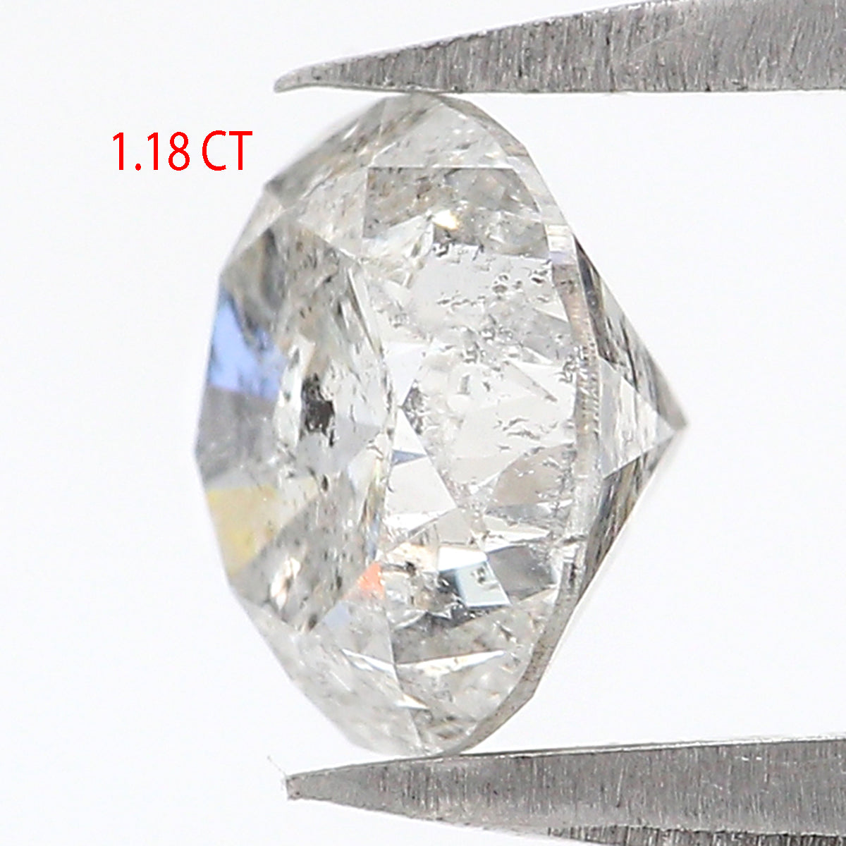 Natural Loose Round Brilliant Cut Diamond White - G Color 1.18 CT 6.37 MM Round Shape Brilliant Cut Diamond KDL2603