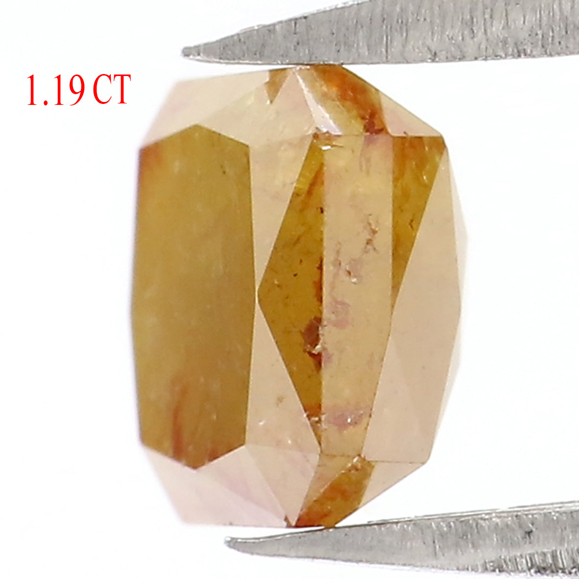 1.19 CT Natural Loose Radiant Shape Diamond Yellow Color Radiant Diamond 5.80 MM Natural Yellow Color Radiant Brilliant Cut Diamond KQ621