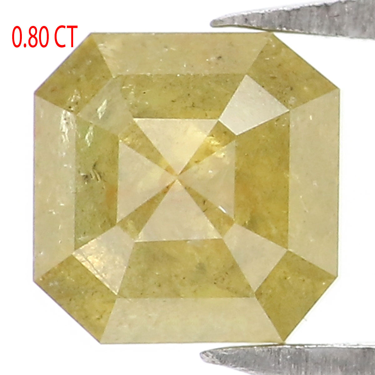 0.80 CT Natural Loose Emerald Shape Diamond Yellow Emerald Shape Diamond 4.50 MM Natural Loose Yellow Color Emerald Rose Cut Diamond LQ7713
