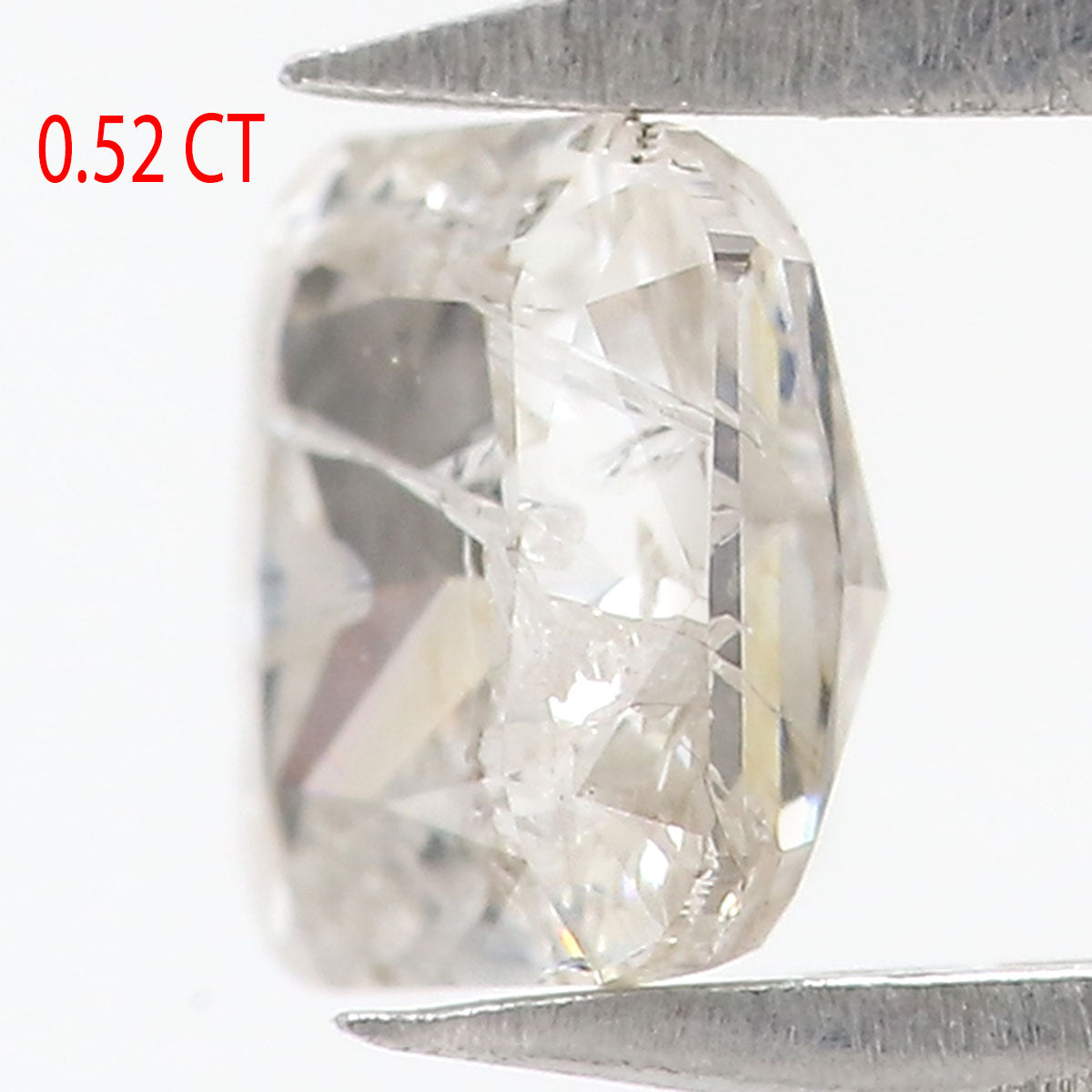 0.52 CT Natural Loose Cushion Shape Diamond White - H Color Cushion Cut Diamond 4.50 MM Natural Loose Cushion Brilliant Cut Diamond KQ1809