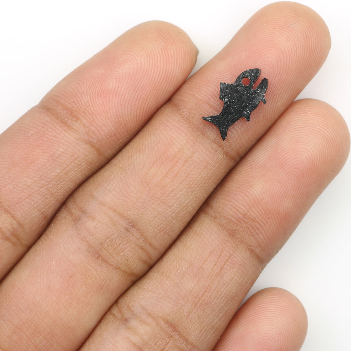 0.63 CT Natural Loose Diamond, Fish Diamond, Black Diamond, Antique Diamond, Real Diamond, Rustic Diamond, Polished Diamond, KDK2360