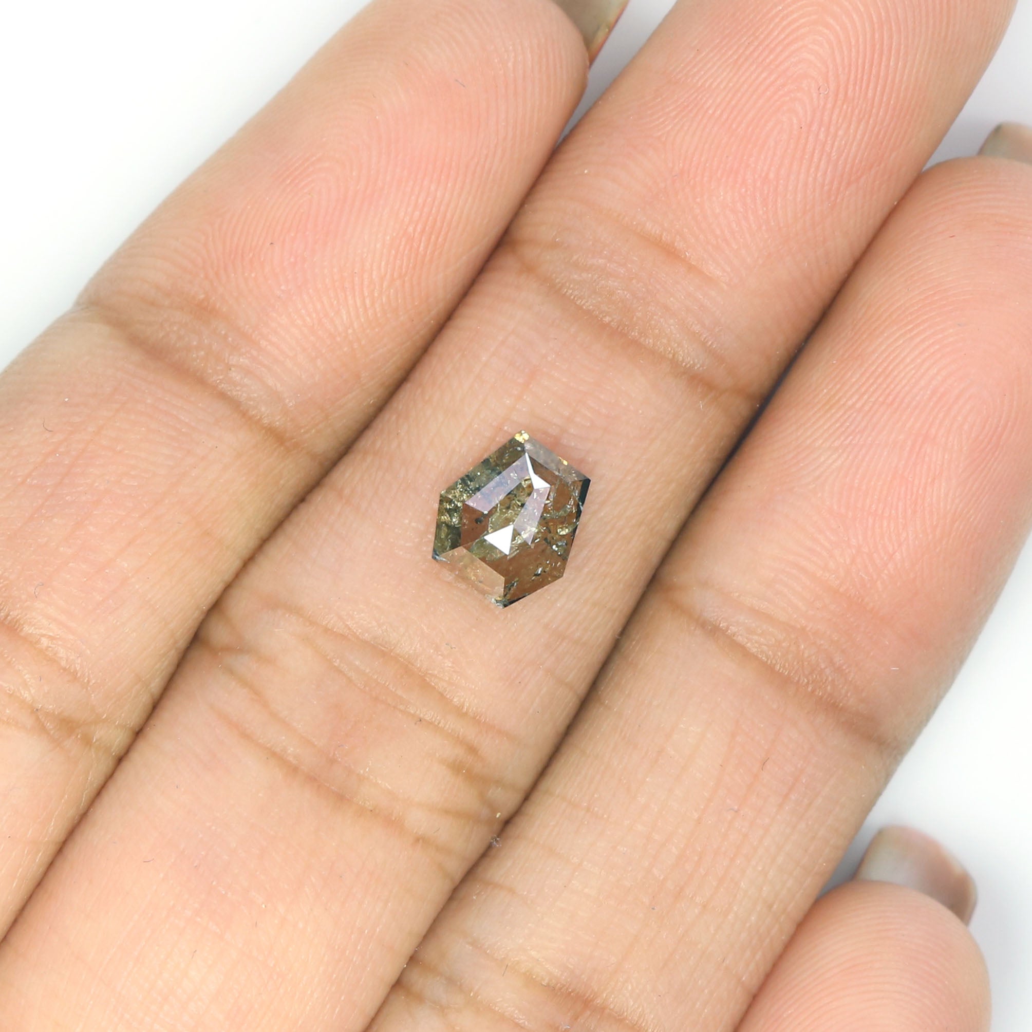 0.60 CT Natural Loose Coffin Cut Diamond Brown Color Coffin Shape Diamond 6.40 MM Natural Loose Brown Diamond Coffin Rose Cut Diamond LQ7438