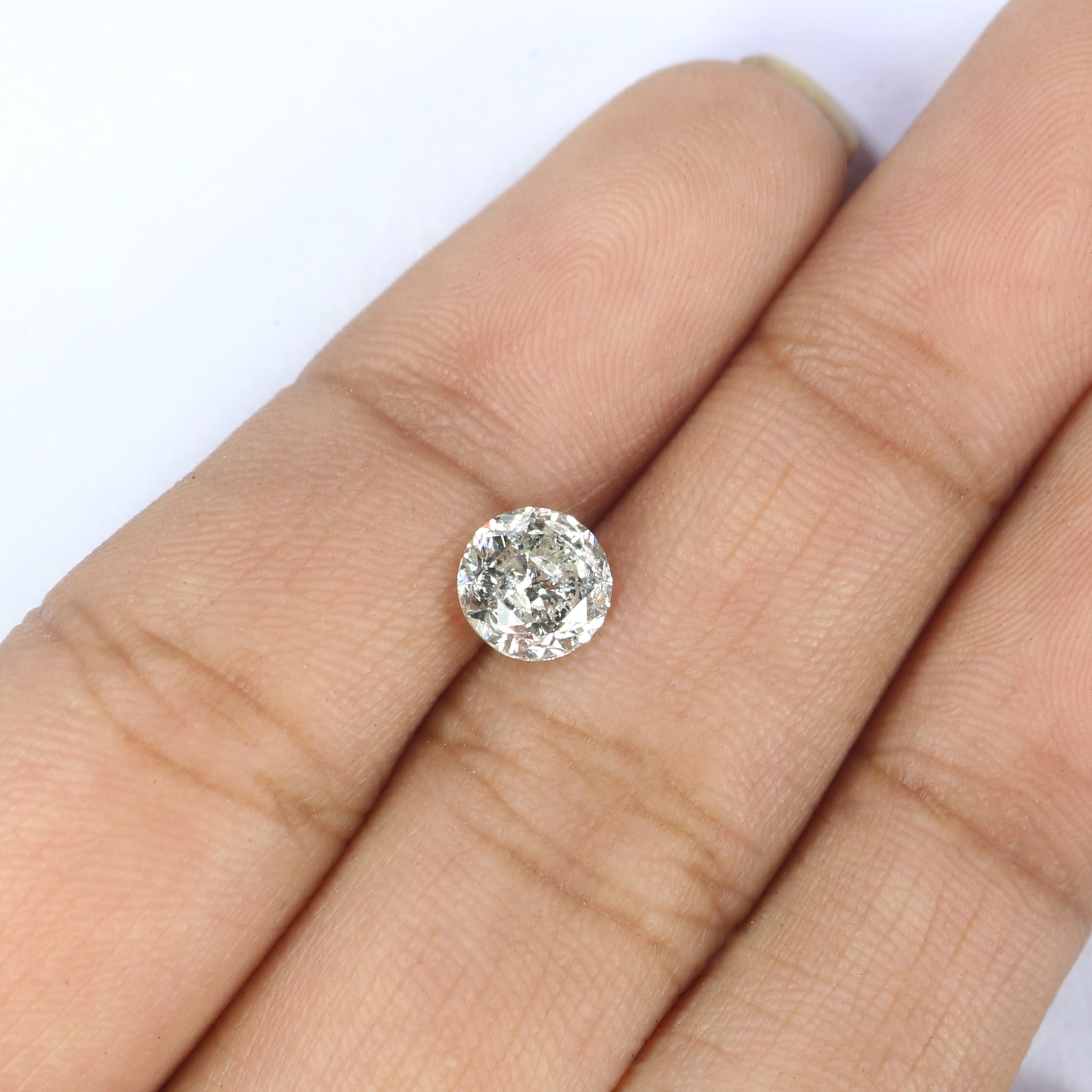 1.10 Ct Natural Loose Round Shape Diamond White - G Color Round Cut Diamond 6.25 MM Natural Loose Diamond Round Brilliant Cut Diamond QL2674