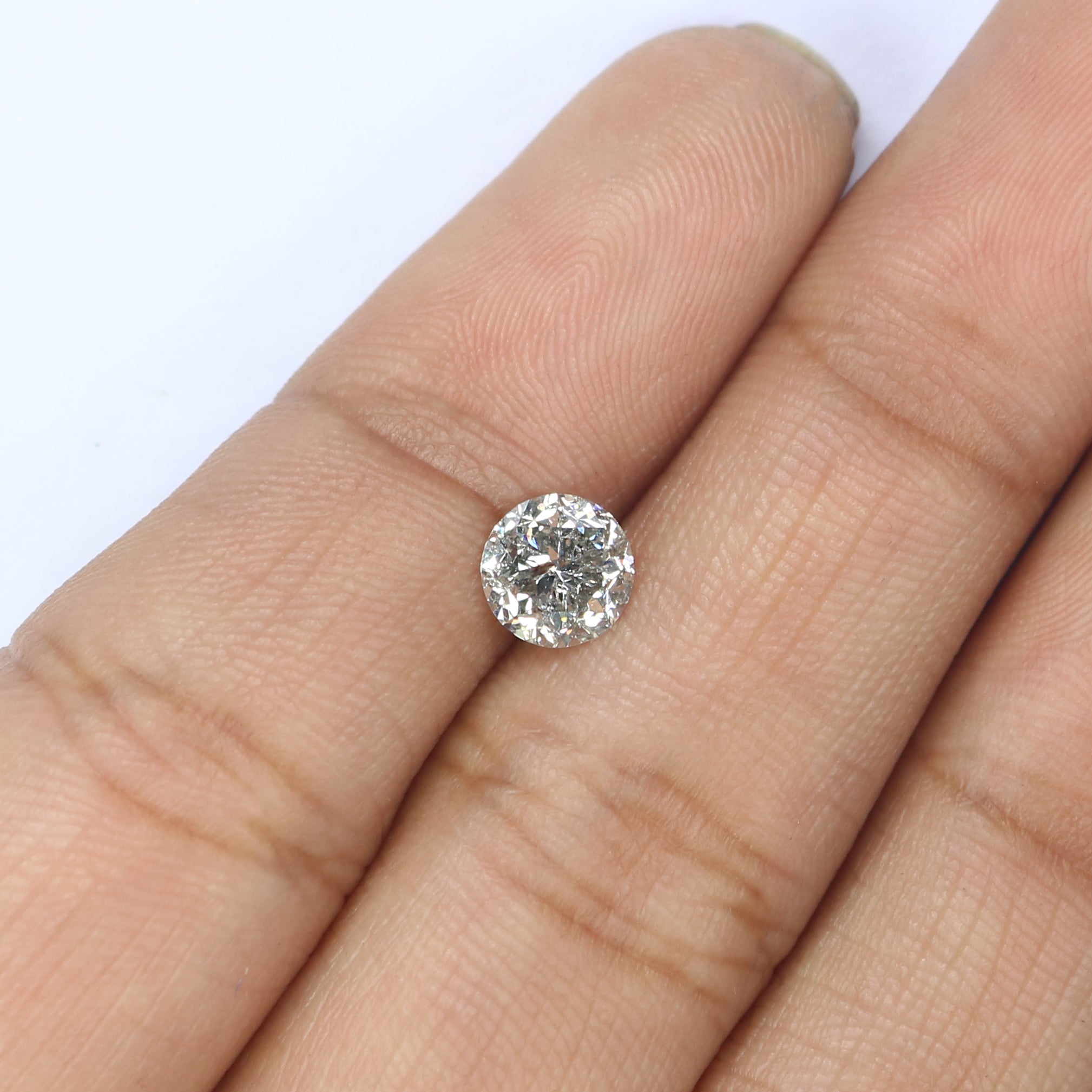 0.86 Ct Natural Loose Round Shape Diamond White - G Color Round Cut Diamond 5.70 MM Natural Loose Diamond Round Brilliant Cut Diamond QL2652