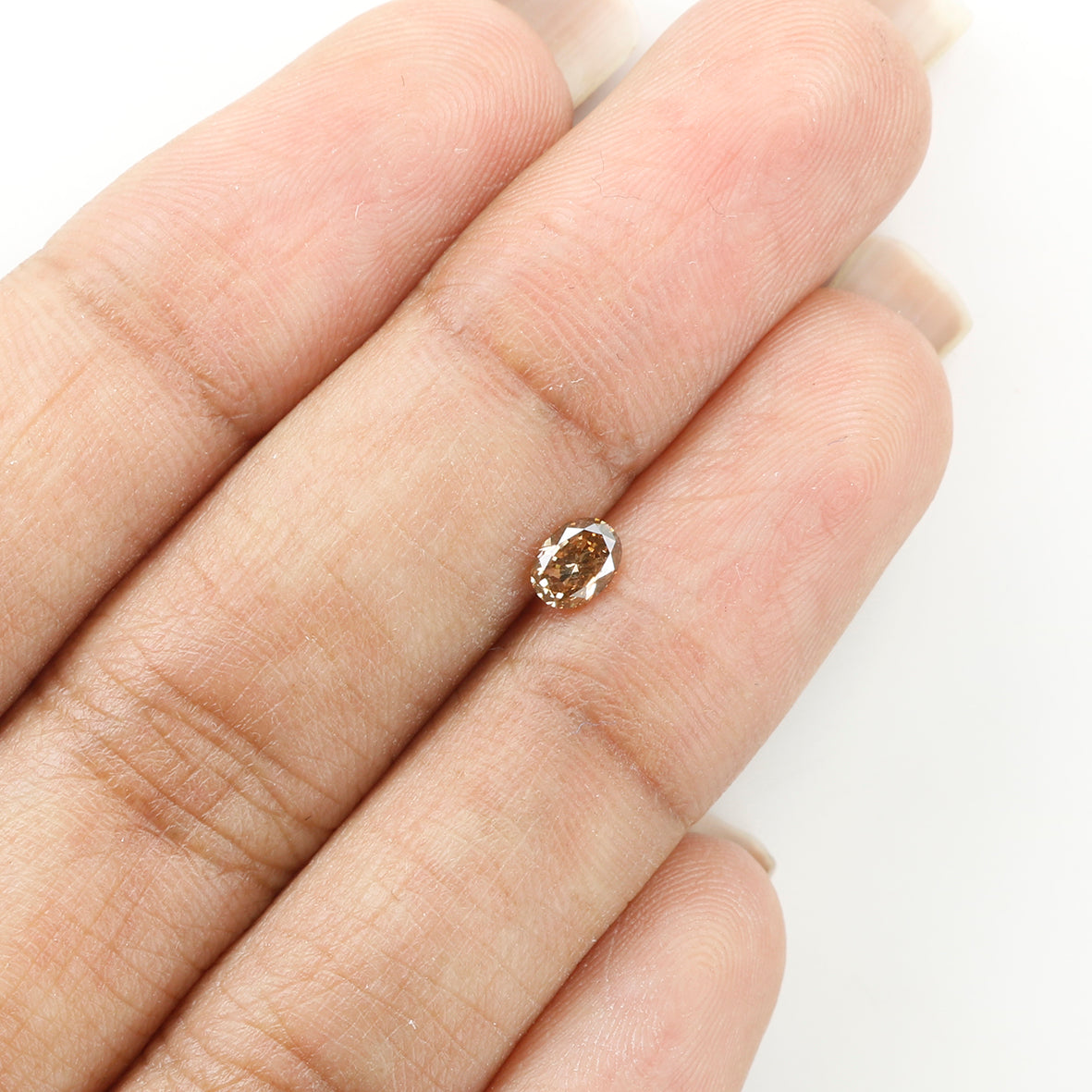 0.25 CT Natural Loose Oval Shape Diamond Brown Color Oval Cut Diamond 4.60 MM Natural Loose Brown Color Oval Brilliant Cut Diamond LQ488