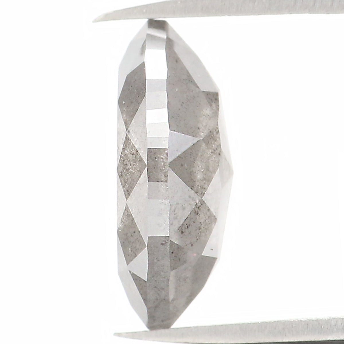 1.67 CT Natural Loose Marquise Shape Diamond Salt And Pepper Loose Marquise Rose Cut Diamond 9.65 MM Grey Color Marquise Cut Diamond QL1124