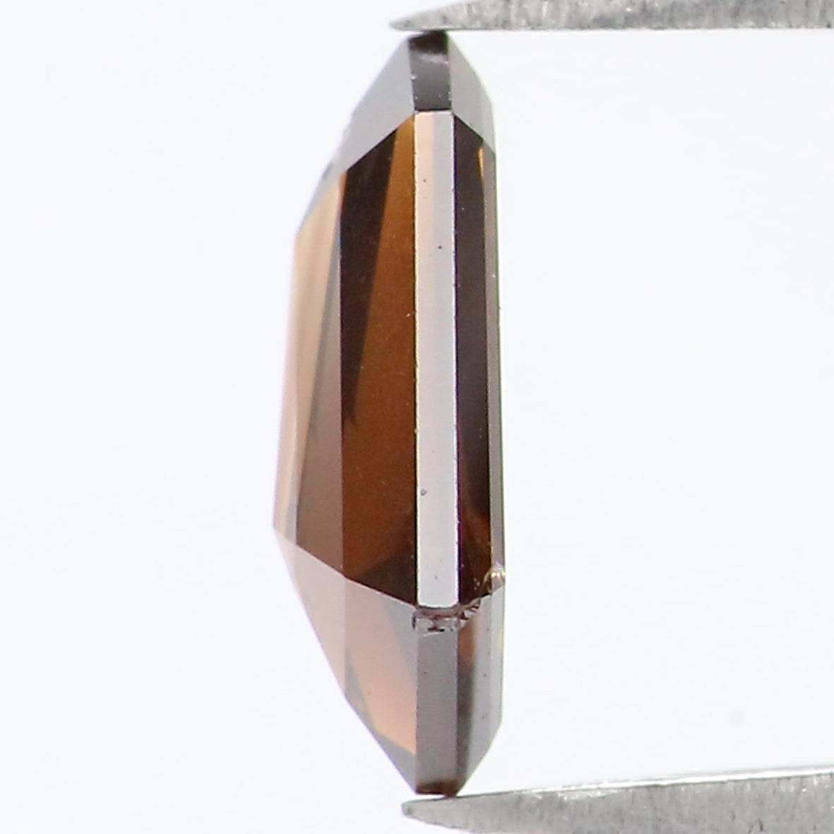 0.61 CT Natural Loose Shield Shape Diamond Brown Color Shield Cut Diamond 7.50 MM Natural Loose Brown Diamond Shield Rose Cut Diamond QL1755