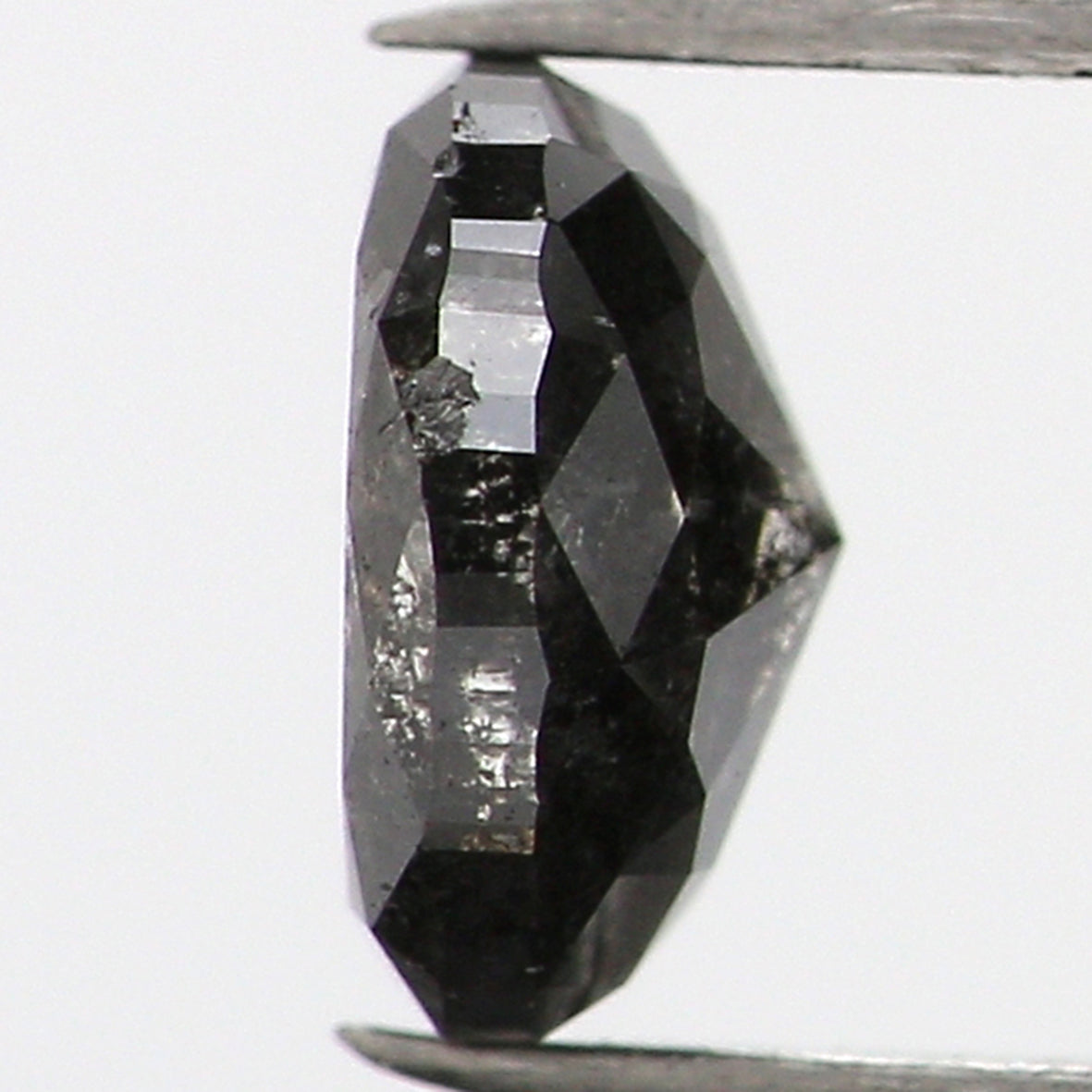 0.36 Ct Natural Loose Diamond, Oval Diamond, Black Diamond, Grey Diamond, Salt and Pepper Diamond, Antique Diamond, Real Diamond, L698
