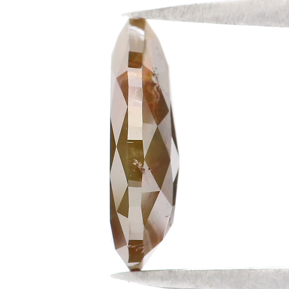 1.47 CT Natural Loose Pear Shape Diamond Yellow Color Pear Cut Diamond 9.90 MM Natural Brown Color Diamond Pear Brilliant Cut Diamond KQ2521