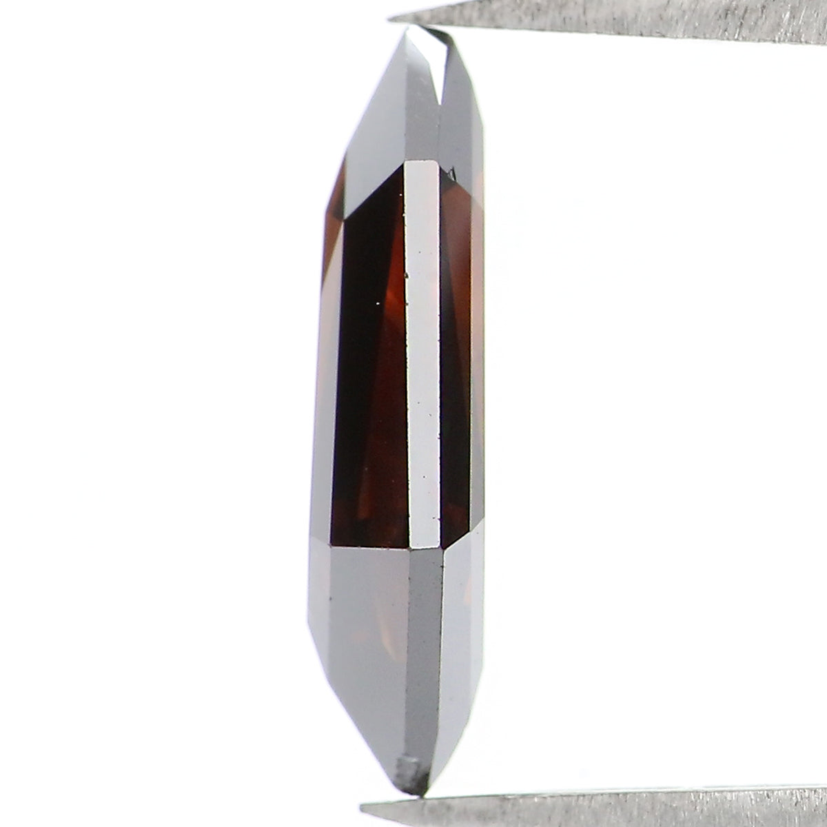 1.54 CT Natural Loose Shield Shape Diamond Brown Color Shield Cut Diamond 12.10 MM Natural Brown Diamond Shield Rose Cut Diamond LQ1654