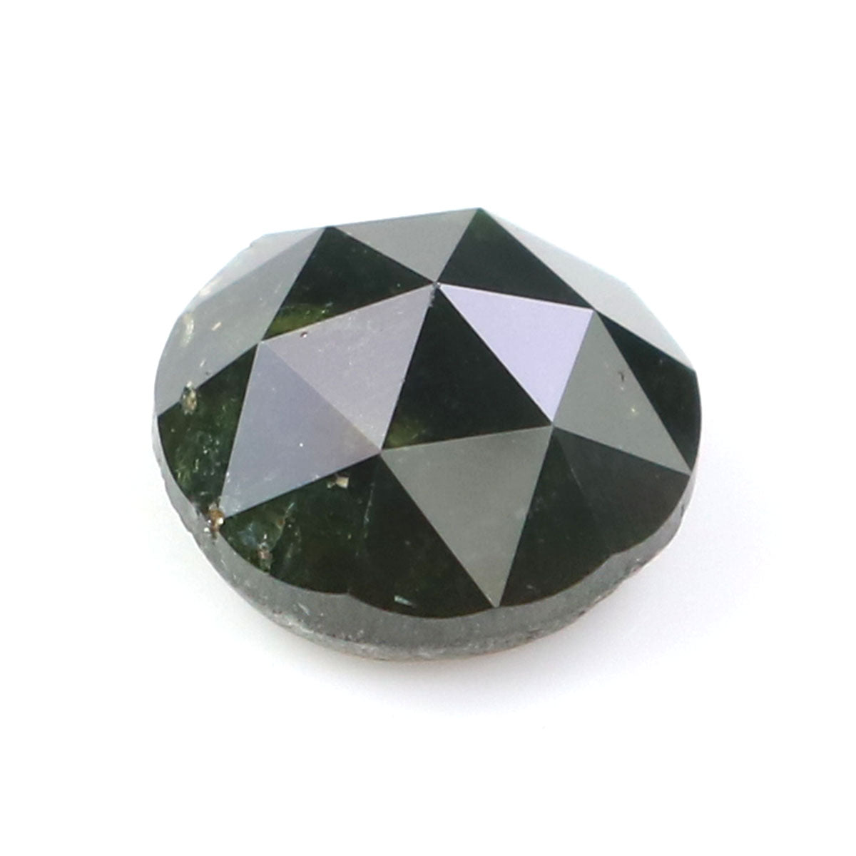 1.78 CT Natural Loose Round Rose Cut Diamond Green Color Round Shape Diamond 7.20 MM Natural Loose Green Color Round Rose Cut Diamond LQ5769