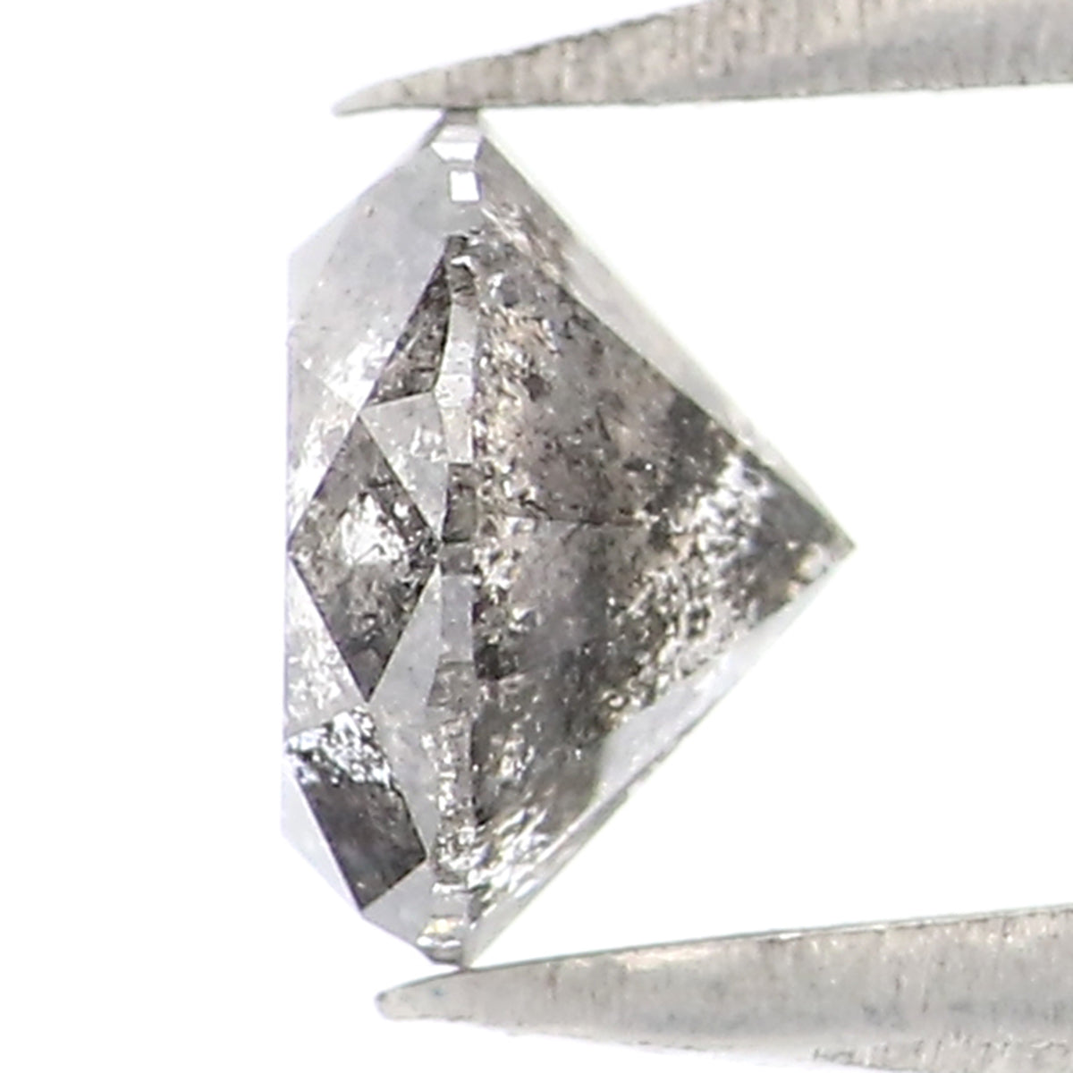 0.65 CT Natural Loose Round Shape Diamond Salt And Pepper Round Cut Diamond 5.25 MM Natural Loose Diamond Round Brilliant Cut Diamond LQ041