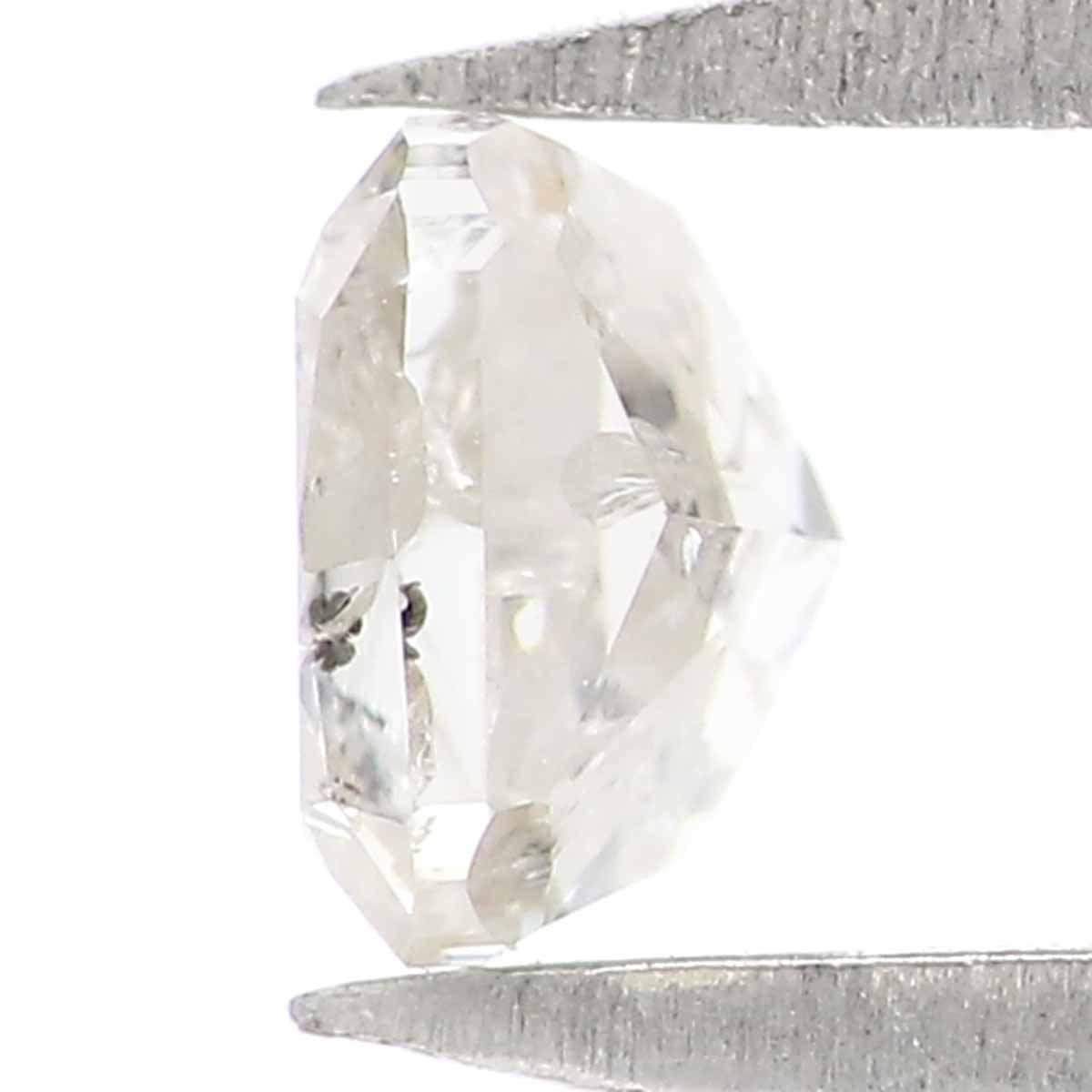 0.36 CT Natural Loose Cushion Shape Diamond Grey Color Cushion Cut Diamond 3.90 MM Natural Yellow Color Cushion Brilliant Cut Diamond KQ1811