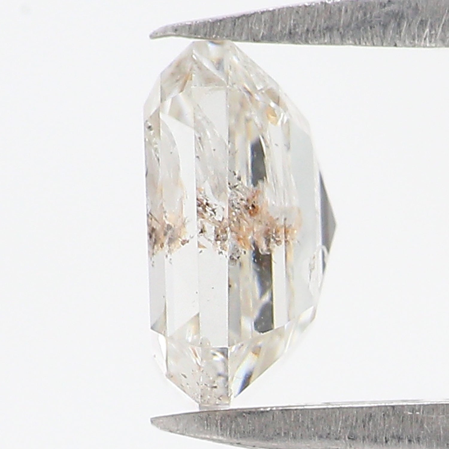 1.05 CT Natural Loose Emerald Shape Diamond White - G Color Emerald Cut Diamond 6.30 MM Natural Loose Emerald Shape Rose Cut Diamond QL2581
