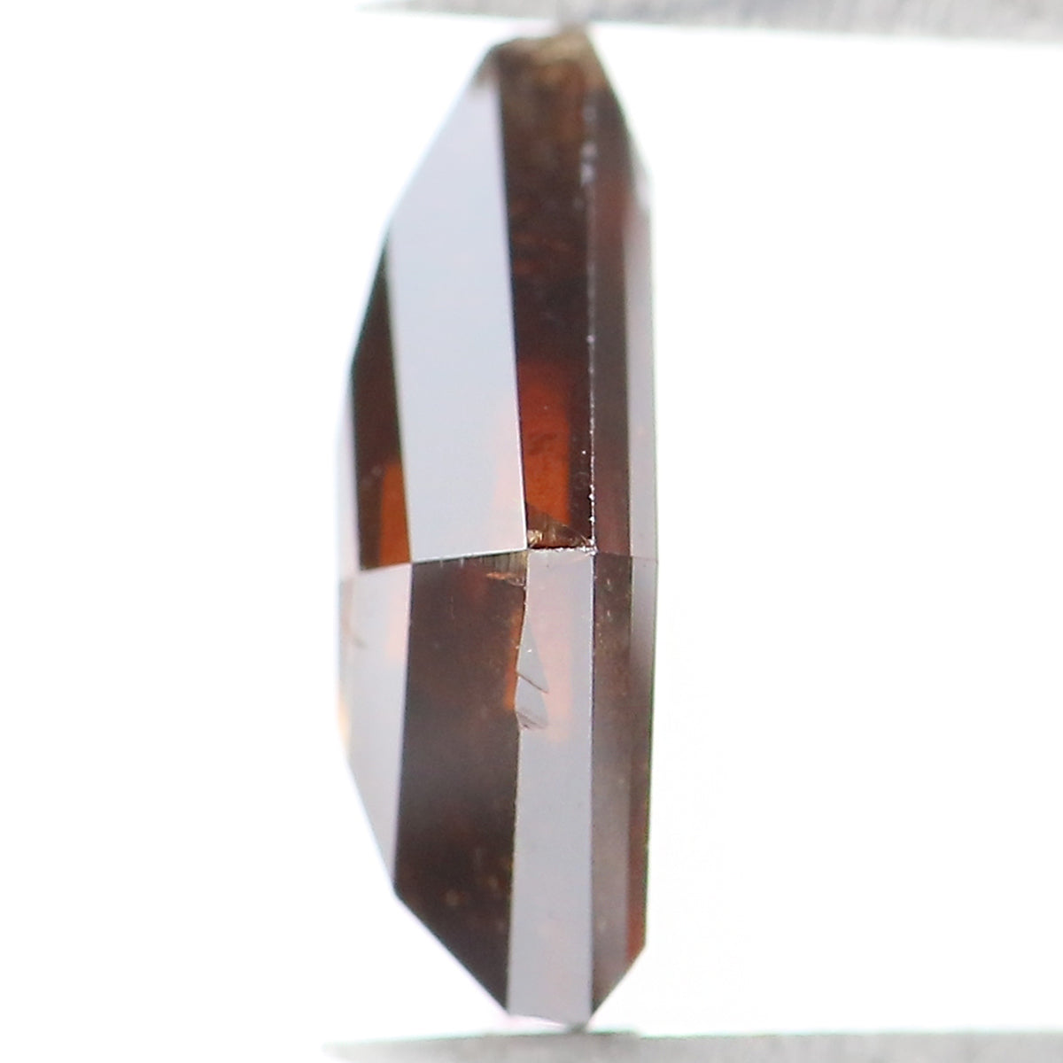 1.04 CT Natural Loose Shield Shape Diamond Brown Color Shield Cut Diamond 8.65 MM Natural Loose Brown Diamond Shield Rose Cut Diamond QL1756
