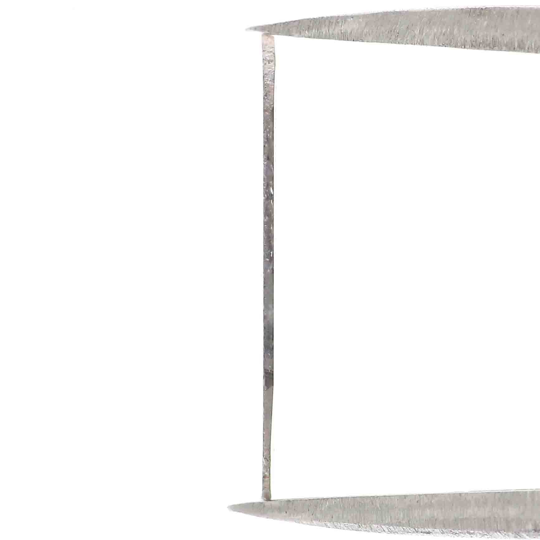 0.91 Ct Natural Loose Slice Shape Diamond Grey Color Slice Cut Diamond 15.75 MM Natural Loose Grey Color Slice Irregular Cut Diamond LQ9774