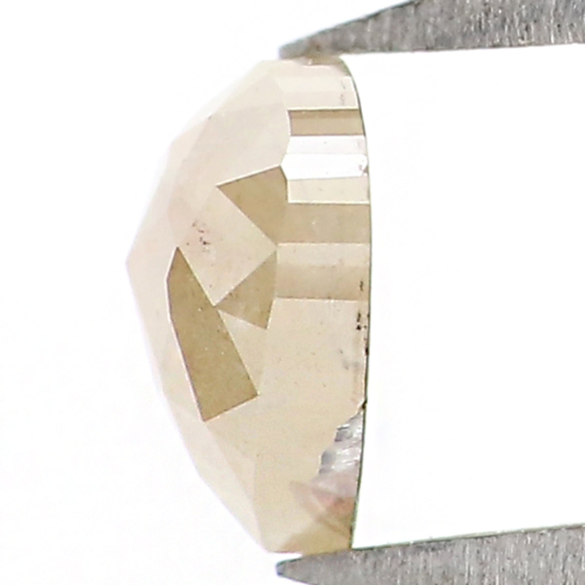 Natural Loose Heart Diamond Grey Color 0.42 CT 4.80 MM Heart Shape Rose Cut Diamond KR1270