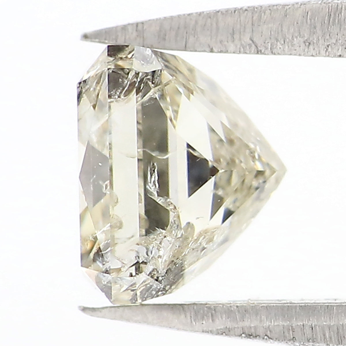 1.48 CT Natural Loose Radiant Shape Diamond White - J Color Radiant Cut Diamond 6.05 MM Natural Loose Radiant Brilliant Cut Diamond QL2640